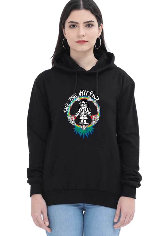 Casual Hooded Sweatshirt Laughing Labels