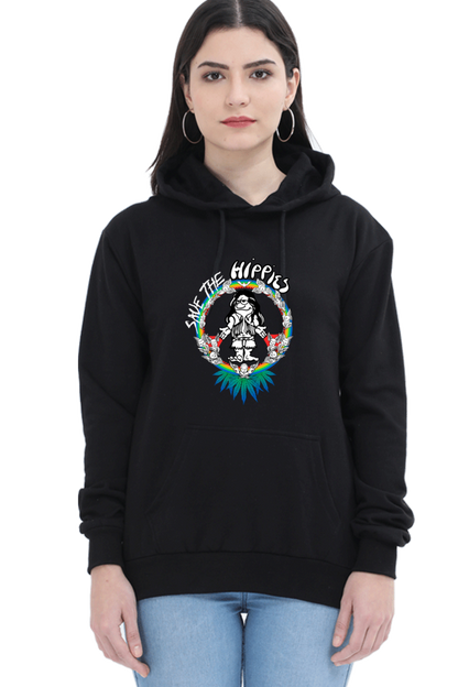 Casual Hooded Sweatshirt Laughing Labels