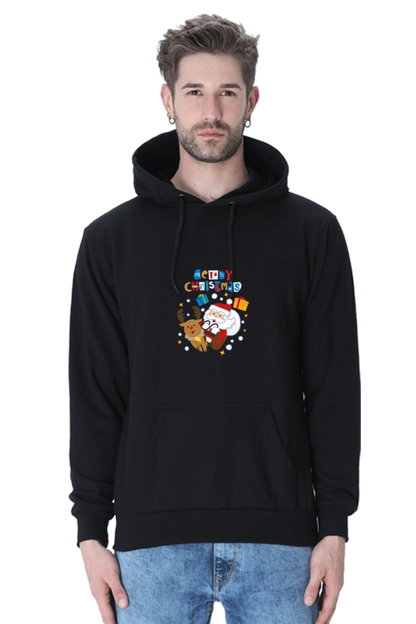 Christmas Hooded Sweatshirt Laughing Labels