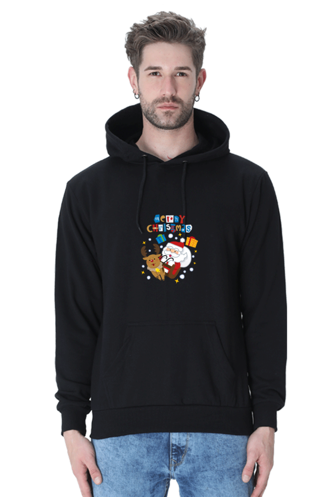 Christmas Hooded Sweatshirt Laughing Labels