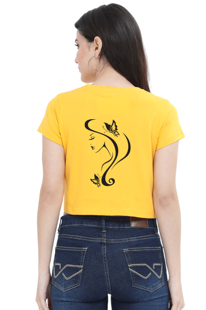 Casual Crop Top Laughing Labels