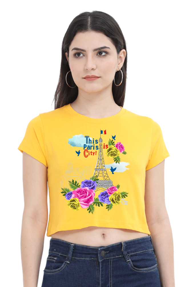 Casual Crop Top Laughing Labels