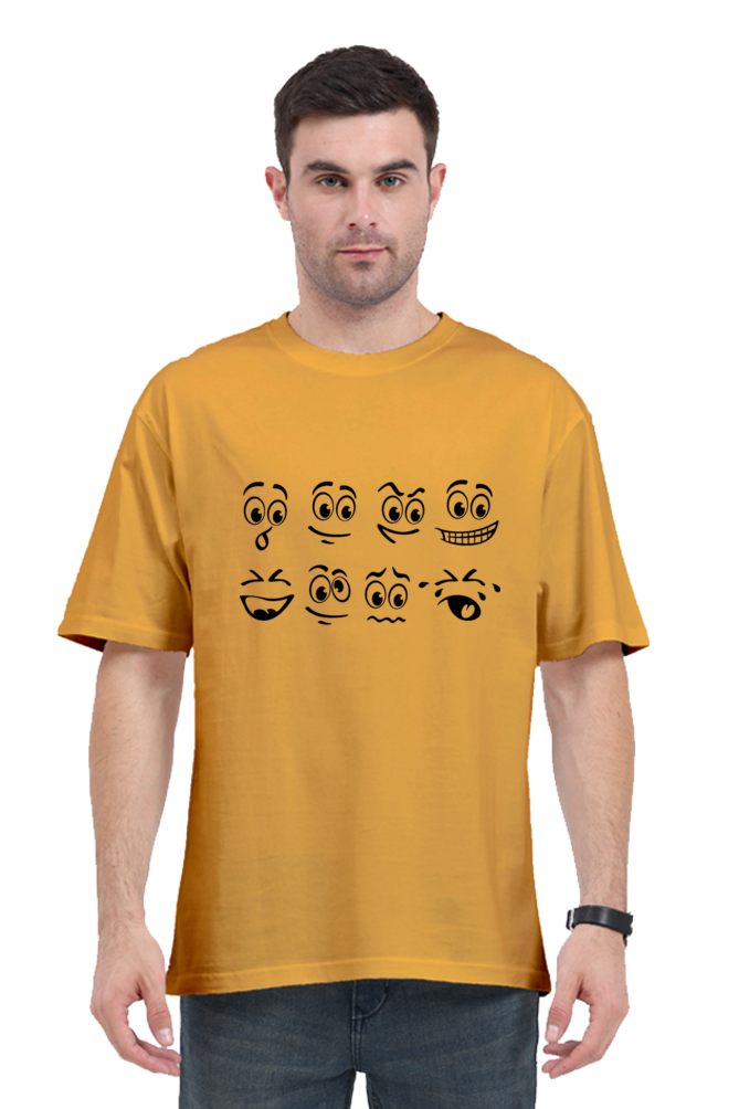 Casual Oversize T-shirt Laughing Labels