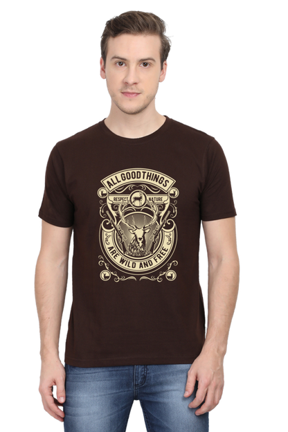 Casual T-shirt Laughing Labels