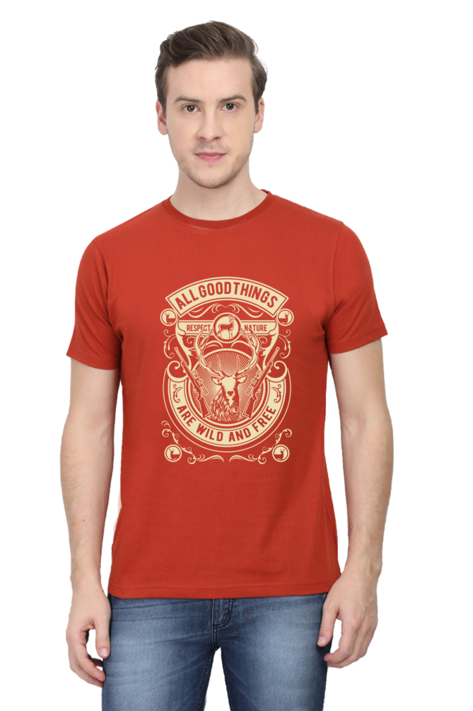 Casual T-shirt Laughing Labels