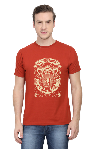 Casual T-shirt Laughing Labels