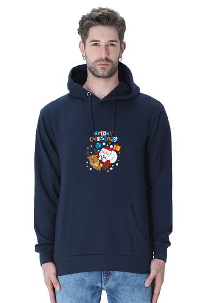 Christmas Hooded Sweatshirt Laughing Labels