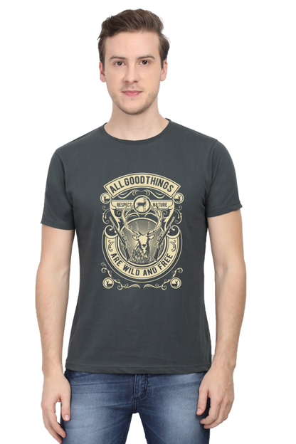 Casual T-shirt Laughing Labels