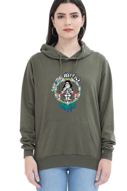 Casual Hooded Sweatshirt Laughing Labels