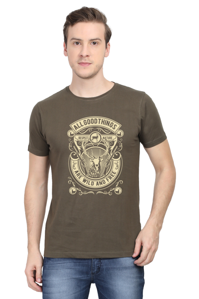 Casual T-shirt Laughing Labels