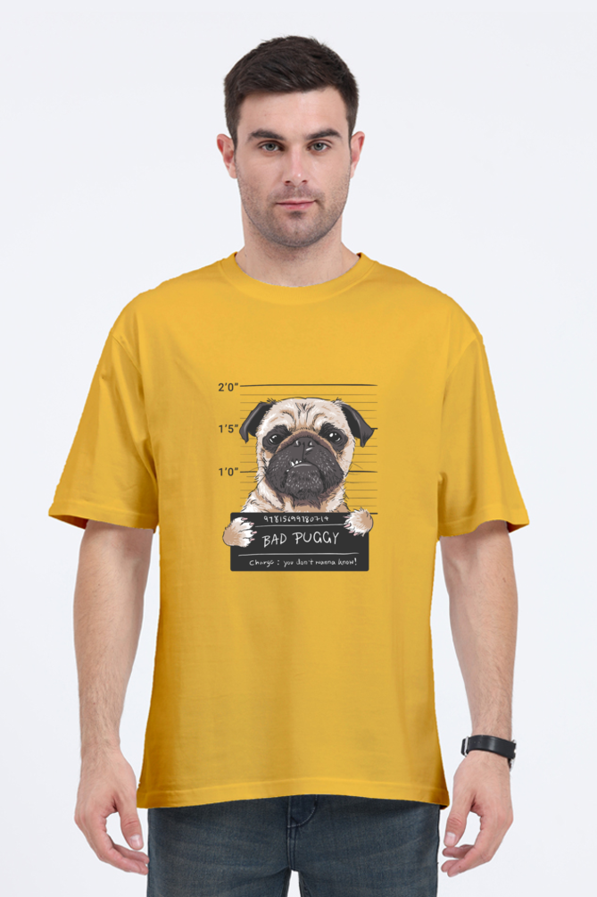 Men's Oversize T-shirt Bad Puggy