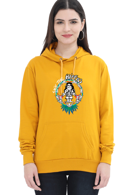 Casual Hooded Sweatshirt Laughing Labels