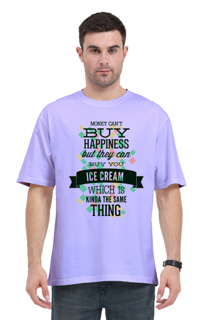Casual Oversize T-shirt Laughing Labels