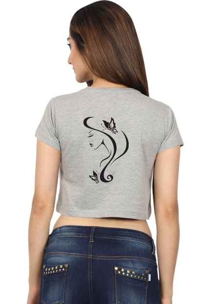 Casual Crop Top Laughing Labels
