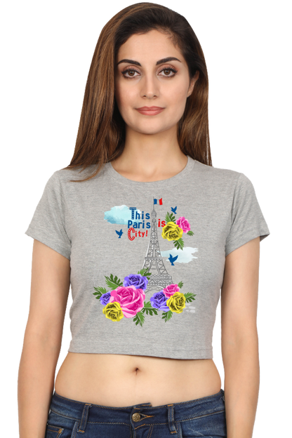 Casual Crop Top Laughing Labels