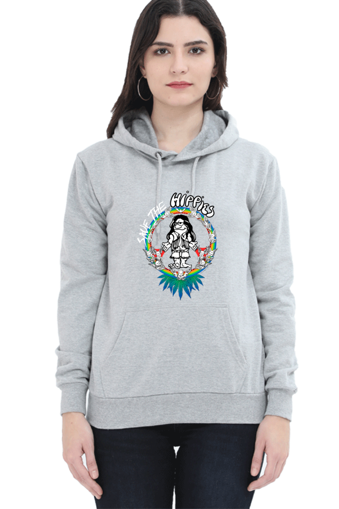 Casual Hooded Sweatshirt Laughing Labels