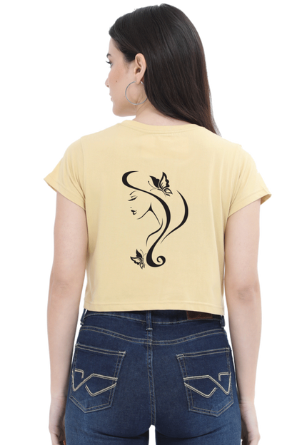 Casual Crop Top Laughing Labels