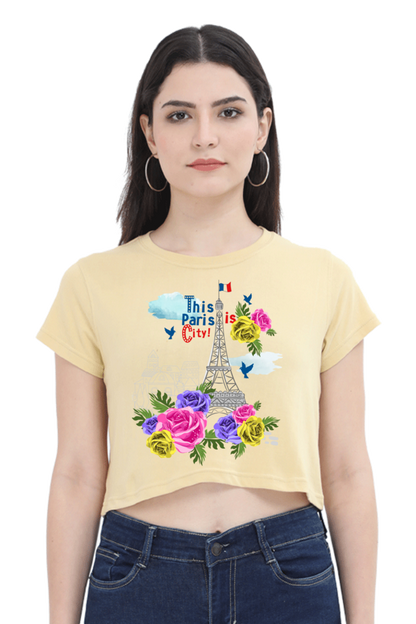 Casual Crop Top Laughing Labels