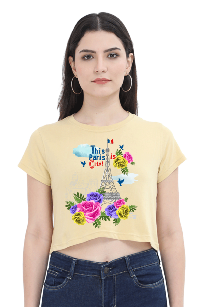 Casual Crop Top Laughing Labels