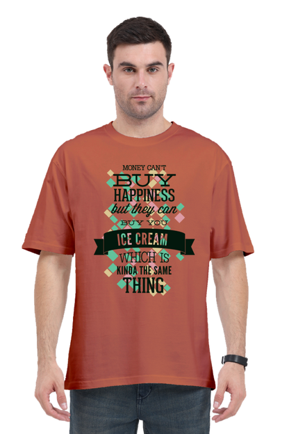 Casual Oversize T-shirt Laughing Labels