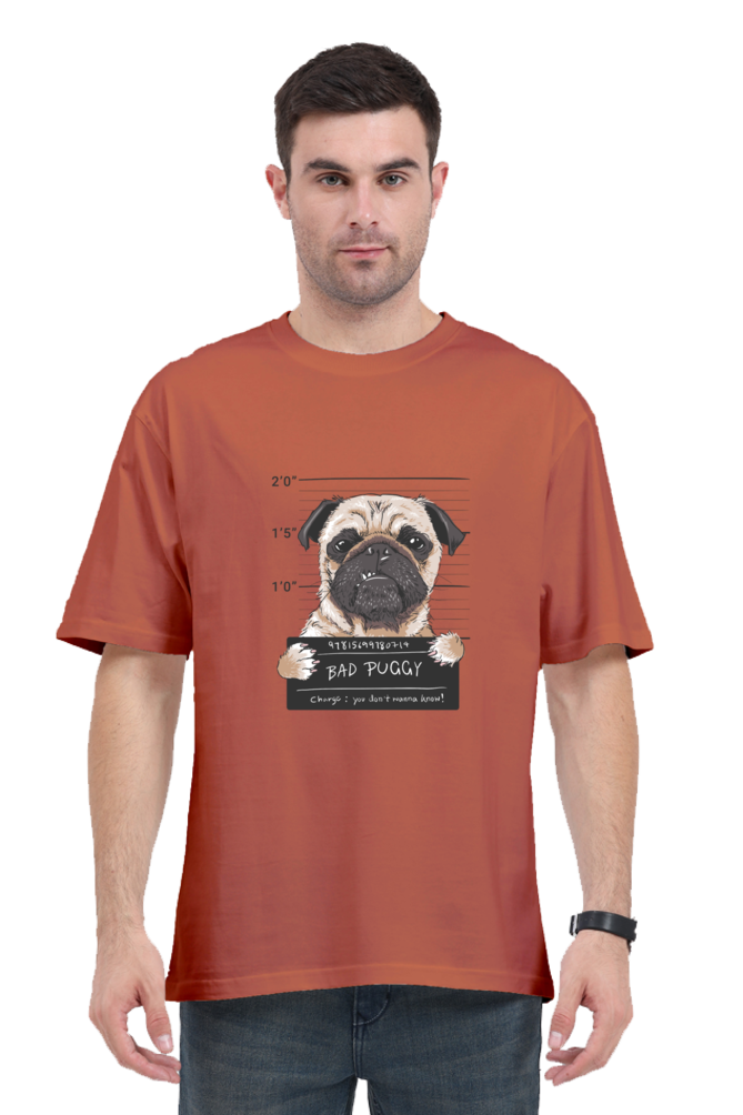 Men's Oversize T-shirt Bad Puggy