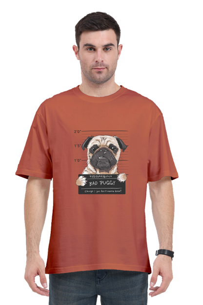 Men's Oversize T-shirt Bad Puggy