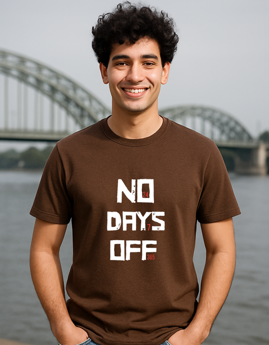 Men's T-shirt No Days Off Laughing Labels