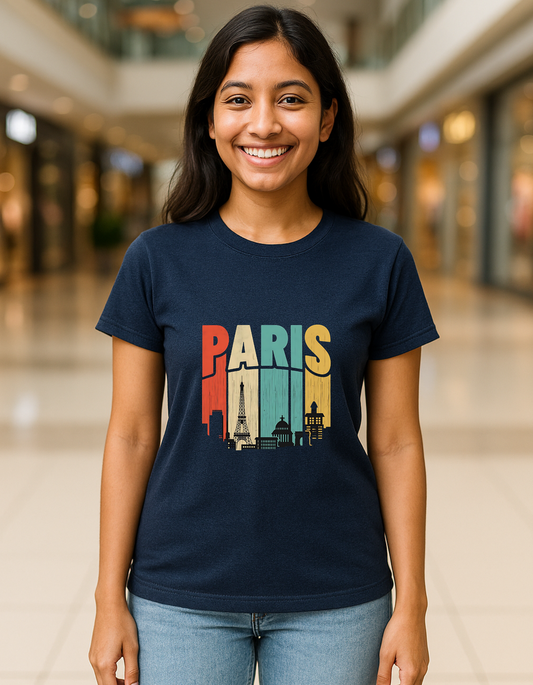 Women's T-Shirt Paris Laughing Labels