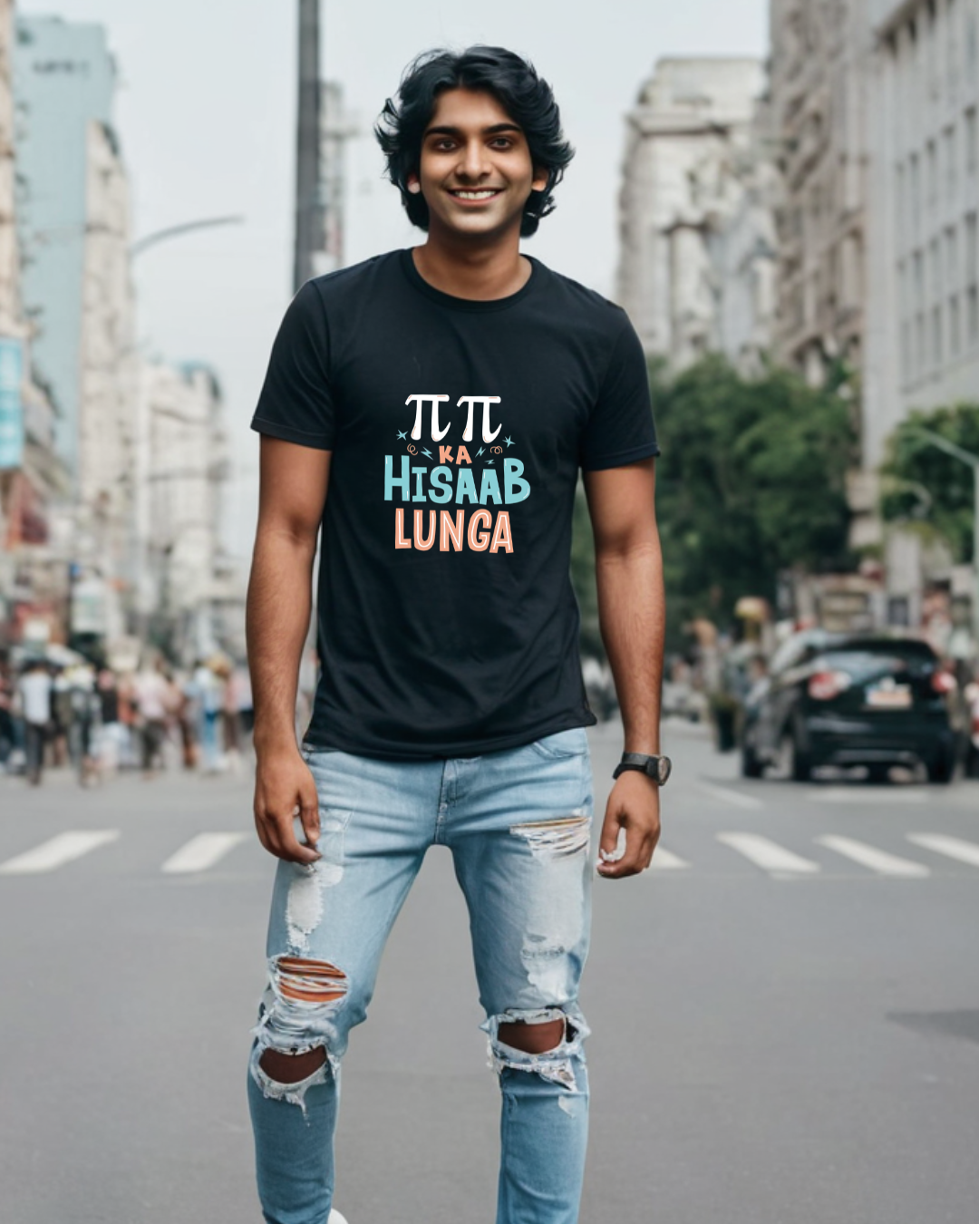 Desi Casual T-shirt Laughing Labels