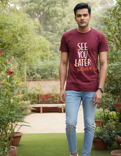 Casual Oversize T-shirt Laughing Labels