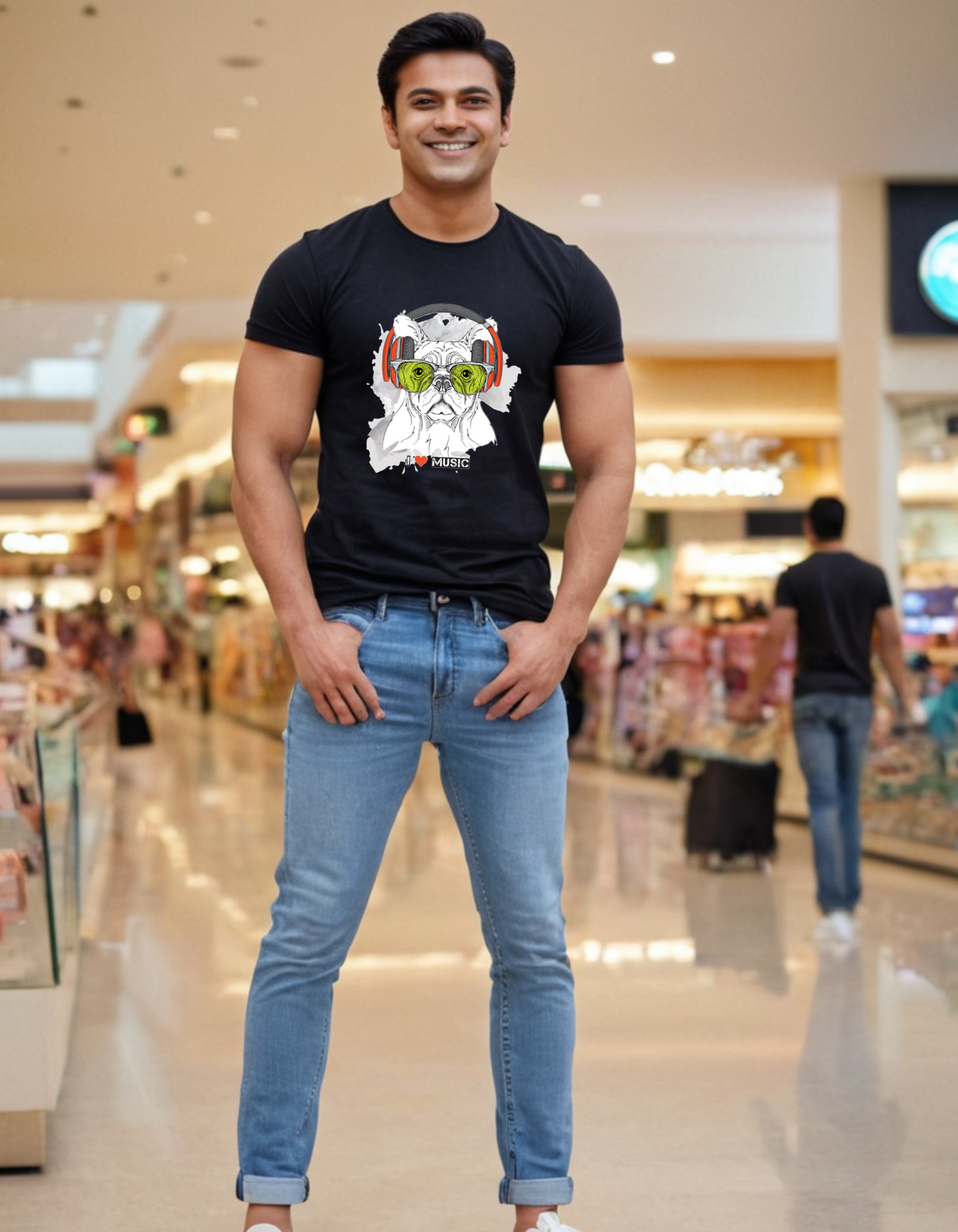 Casual T-shirt Laughing Labels