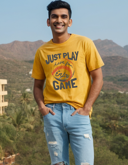 Men's Oversize T-shirt Just Play Game