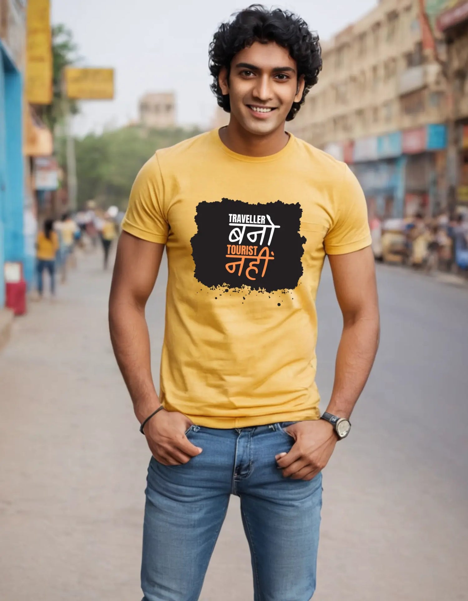 Casual Desi T-shirt Laughing Labels