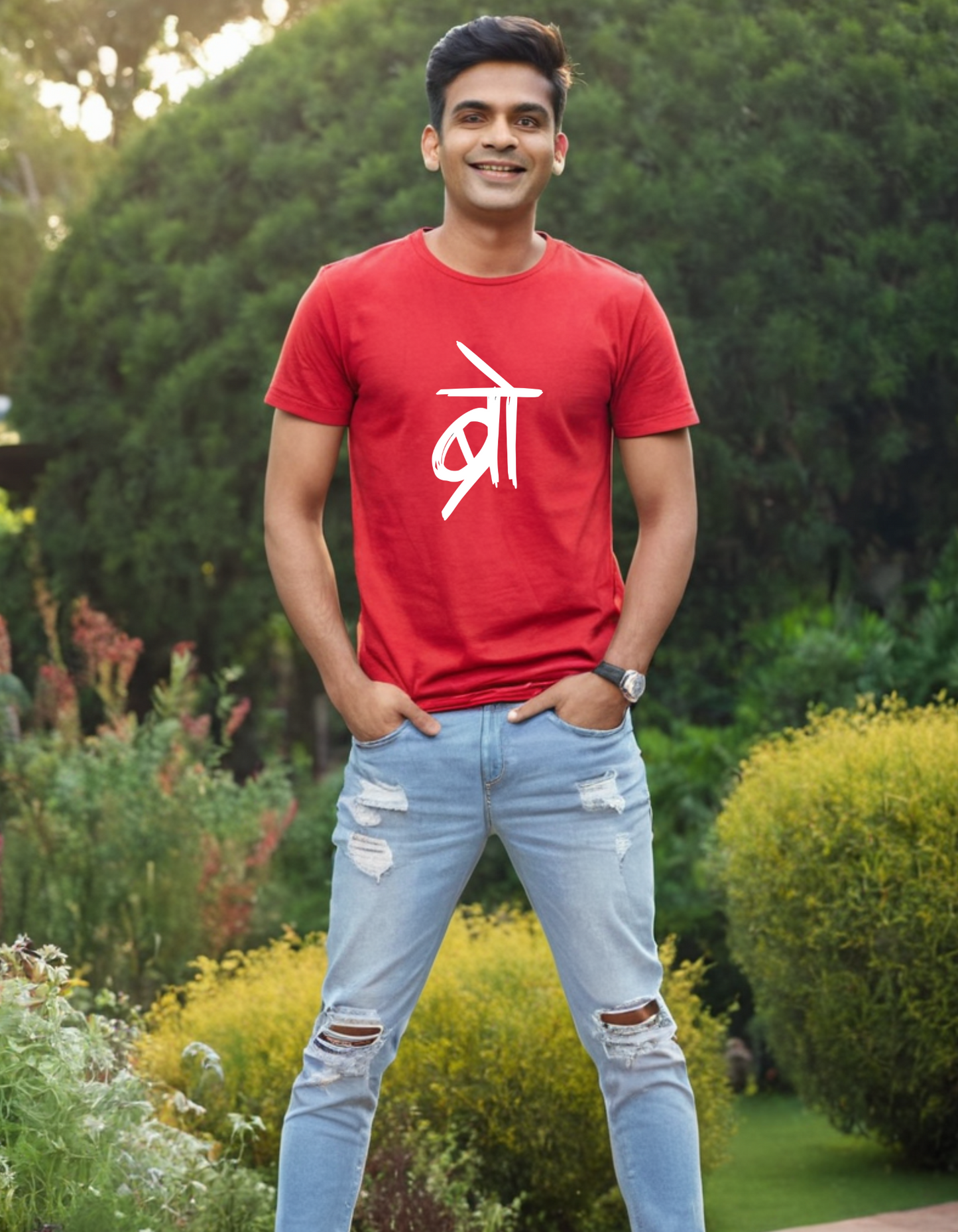 Desi Oversize T-shirt Laughing Labels