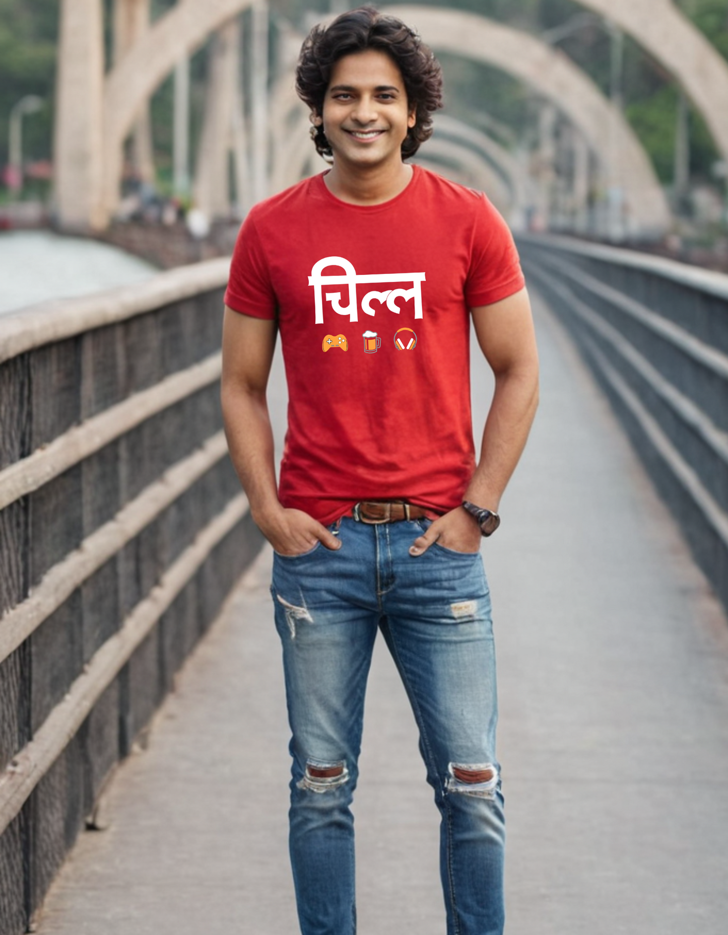 Desi Oversize T-shirt Laughing Labels