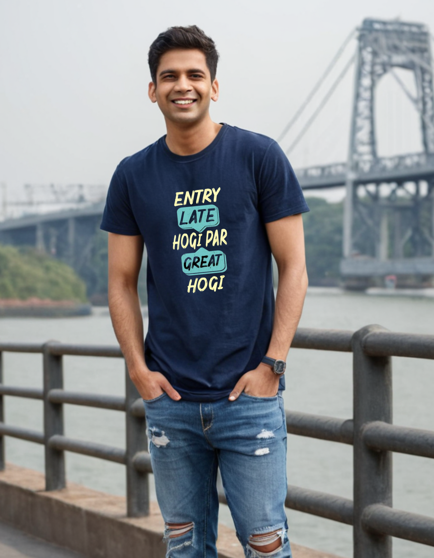 Desi Casual T-shirt Laughing Labels