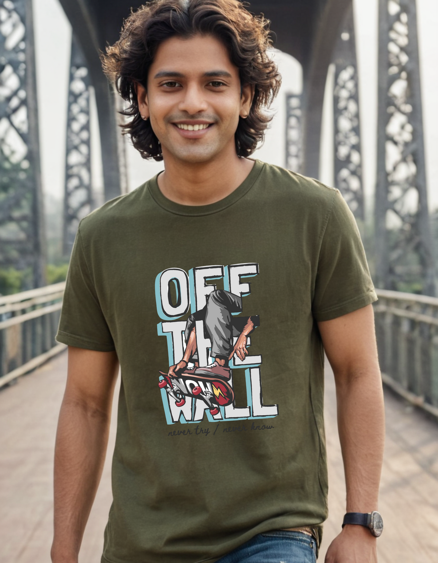 Casual Oversize T-shirt Laughing Labels